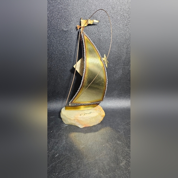 Gold and Silver Decorative Piece - Picture 1 of 12